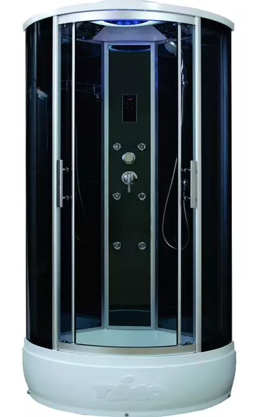 Душевая кабина «Timo» Standart T-1180 80/80 средний поддон тонированная/чёрная-зеркальная с гидромассажем и электрикой
Душевая кабина «Timo» Standart T-1180 80/80 средний поддон тонированная/чёрная-зеркальная с гидромассажем и электрикой
