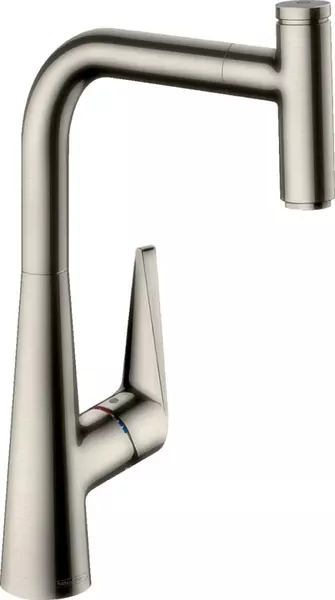 Смеситель для кухонной мойки «Hansgrohe» Talis Select S 72821800 с выдвижным изливом серый матовый
Смеситель для кухонной мойки «Hansgrohe» Talis Select S 72821800 с выдвижным изливом серый матовый