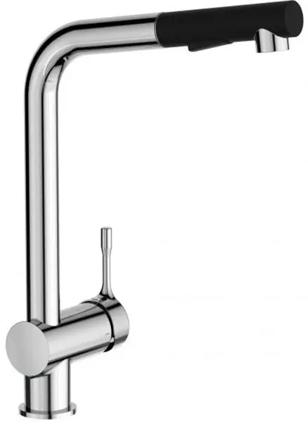 Смеситель для кухонной мойки «Ideal Standard» Ceralook BC178AA с выдвижным изливом хром/чёрный
Смеситель для кухонной мойки «Ideal Standard» Ceralook BC178AA с выдвижным изливом хром/чёрный
