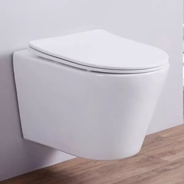 Подвесной унитаз безободковый «Esbano» Clavel белый с сиденьем дюропласт с микролифтом белое
Подвесной унитаз безободковый «Esbano» Clavel белый с сиденьем дюропласт с микролифтом белое