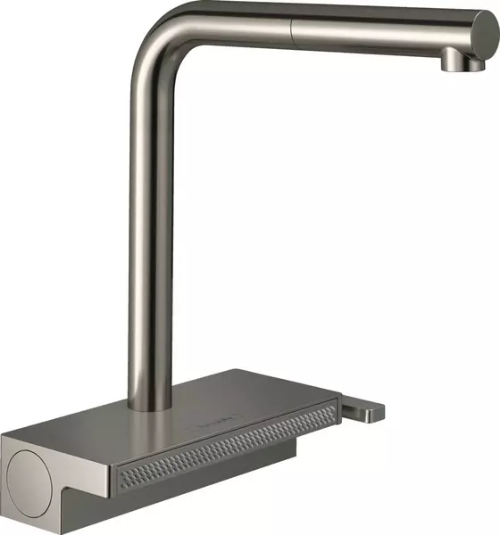 Смеситель для кухонной мойки «Hansgrohe» Aquno Select M81 73830800 с выдвижным изливом сталь
Смеситель для кухонной мойки «Hansgrohe» Aquno Select M81 73830800 с выдвижным изливом сталь