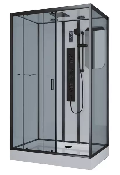 Душевая кабина «Niagara» NG- 6912-01GQL BLACK (05) 120/80 низкий поддон тонированная/белая с гидромассажем с электрикой левая
Душевая кабина «Niagara» NG- 6912-01GQL BLACK (05) 120/80 низкий поддон тонированная/белая с гидромассажем с электрикой левая