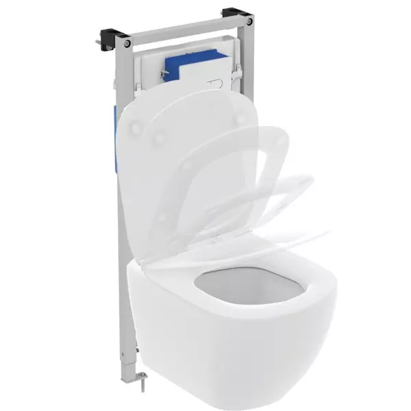 Комплект инсталляция с унитазом, крышкой и кнопкой смыва «Ideal Standard» Prosys Tesi P3868V1 белый
Комплект инсталляция с унитазом, крышкой и кнопкой смыва «Ideal Standard» Prosys Tesi P3868V1 белый