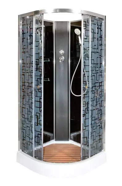 Душевая кабина «Deto» BM-1590N 90/90 низкий поддон матовая с рисунком/черная без крыши
Душевая кабина «Deto» BM-1590N 90/90 низкий поддон матовая с рисунком/черная без крыши