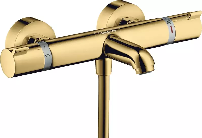 Смеситель для ванны «Hansgrohe» Ecostat Comfort 13114990 с термостатом полированное золото
Смеситель для ванны «Hansgrohe» Ecostat Comfort 13114990 с термостатом полированное золото