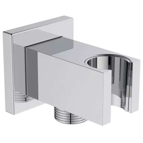 Подключение для душевого шланга «Ideal Standard» IdealRain BC771AA с держателем для лейки хром
Подключение для душевого шланга «Ideal Standard» IdealRain BC771AA с держателем для лейки хром