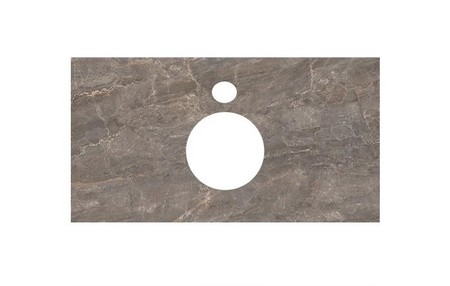 Мебельная столешница «Kerama Marazzi» Парнас 80/48 PL1 для накладных раковин керамогранит коричневая
Мебельная столешница «Kerama Marazzi» Парнас 80/48 PL1 для накладных раковин керамогранит коричневая