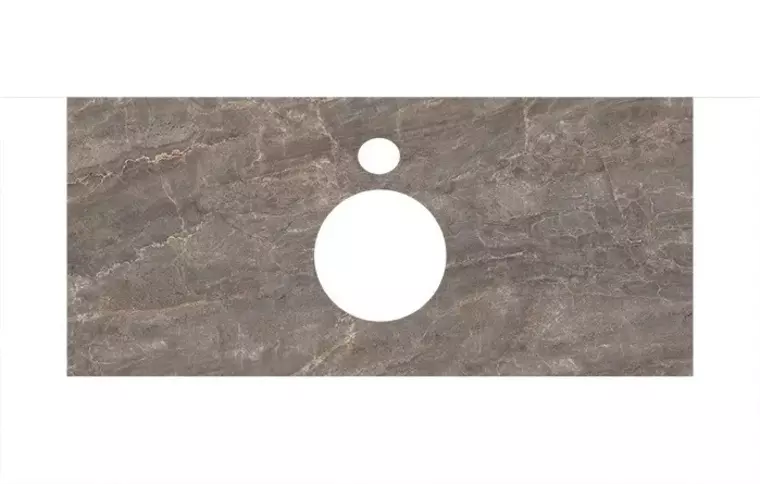 Мебельная столешница «Kerama Marazzi» Парнас 100/48 PL1 для накладных раковин керамогранит коричневая
Мебельная столешница «Kerama Marazzi» Парнас 100/48 PL1 для накладных раковин керамогранит коричневая