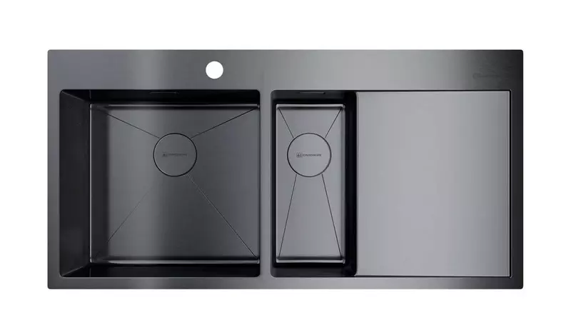Мойка для кухни «Omoikiri» Akisame 100 2 GM L 100/51 нержавеющая сталь вороненая сталь левая
Мойка для кухни «Omoikiri» Akisame 100 2 GM L 100/51 нержавеющая сталь вороненая сталь левая