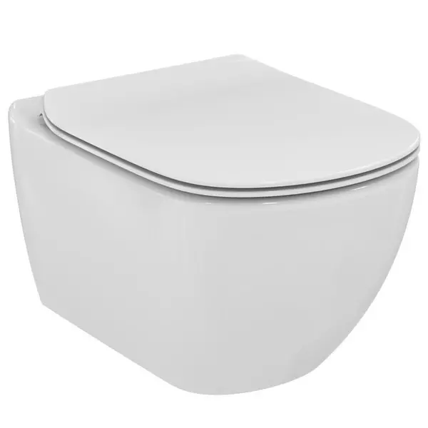 Подвесной унитаз безободковый «Ideal Standard» Tesi T007901 (T352701) белый с сиденьем дюропласт с микролифтом белое
Подвесной унитаз безободковый «Ideal Standard» Tesi T007901 (T352701) белый с сиденьем дюропласт с микролифтом белое