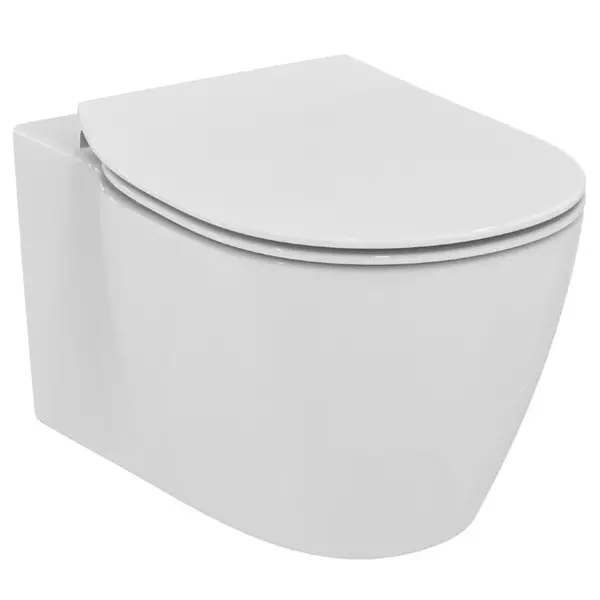 Подвесной унитаз «Ideal Standard» Connect E047901 (E772401) белый с сиденьем дюропласт с микролифтом белое
Подвесной унитаз «Ideal Standard» Connect E047901 (E772401) белый с сиденьем дюропласт с микролифтом белое