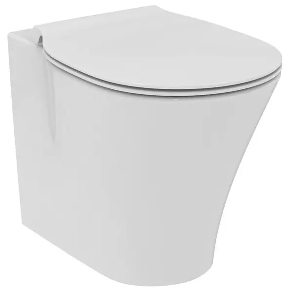 Приставной унитаз безободковый «Ideal Standard» Connect Air E004201 (E036601) белый с сиденьем дюропласт с микролифтом белое
Приставной унитаз безободковый «Ideal Standard» Connect Air E004201 (E036601) белый с сиденьем дюропласт с микролифтом белое