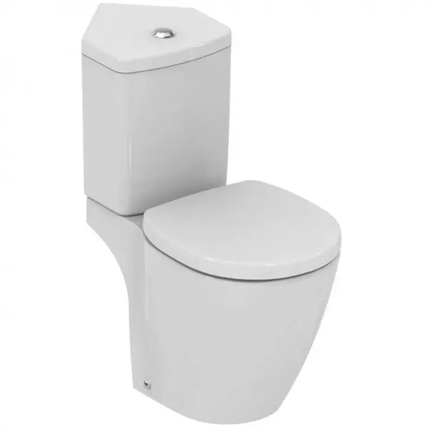 Унитаз компакт угловой безободковый «Ideal Standard» Connect AquaBlade E042901/E120201 (E712701) белый с сиденьем дюропласт с микролифтом белое
Унитаз компакт угловой безободковый «Ideal Standard» Connect AquaBlade E042901/E120201 (E712701) белый с сиденьем дюропласт с микролифтом белое