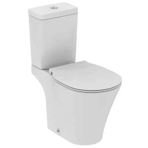 Унитаз компакт безободковый «Ideal Standard» Connect Air AquaBlade E009701/E073401 (E036601) белый с сиденьем дюропласт с микролифтом белое
Унитаз компакт безободковый «Ideal Standard» Connect Air AquaBlade E009701/E073401 (E036601) белый с сиденьем дюропласт с микролифтом белое