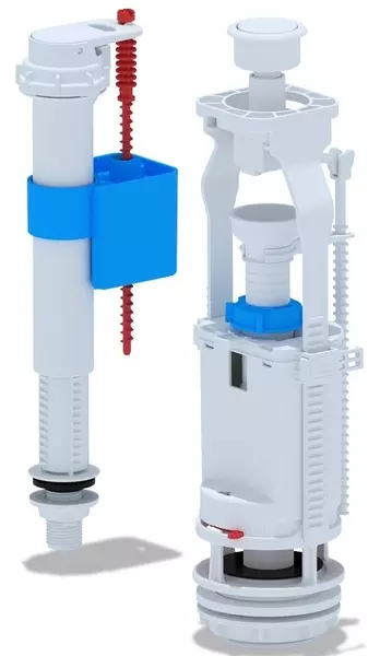 Комплект арматуры для бачка унитаза «АНИпласт» WC8510 G 1/2" с нижней подводкой белый
Комплект арматуры для бачка унитаза «АНИпласт» WC8510 G 1/2" с нижней подводкой белый