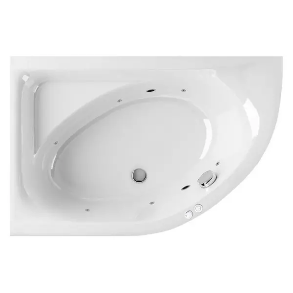 Гидромассажная ванна акриловая «Excellent» Aquarella 150/100 Soft с каркасом с сифоном белая/хром левая
Гидромассажная ванна акриловая «Excellent» Aquarella 150/100 Soft с каркасом с сифоном белая/хром левая