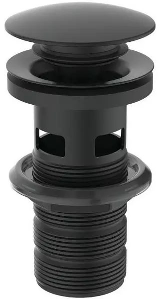 Донный клапан для раковины «Ideal Standard» E1482XG с механизмом Клик-Клак чёрный матовый
Донный клапан для раковины «Ideal Standard» E1482XG с механизмом Клик-Клак чёрный матовый