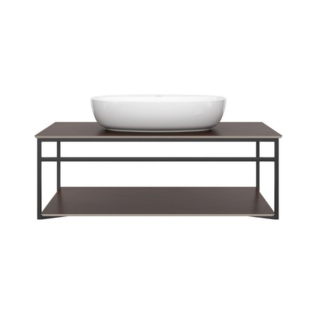 Тумба с раковиной «Kerama Marazzi» Plaza next 120 (Plaza 60/40) подвесная чёрная матовая/коричневая
Тумба с раковиной «Kerama Marazzi» Plaza next 120 (Plaza 60/40) подвесная чёрная матовая/коричневая