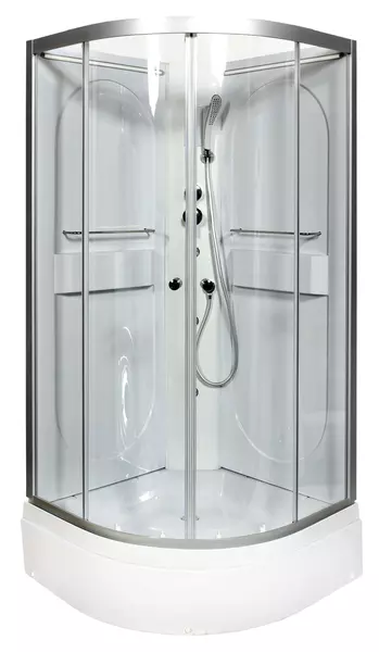 Душевая кабина «Deto» L510 N Led 100/100 средний поддон прозрачная/хром без крыши с гидромассажем с электрикой
Душевая кабина «Deto» L510 N Led 100/100 средний поддон прозрачная/хром без крыши с гидромассажем с электрикой