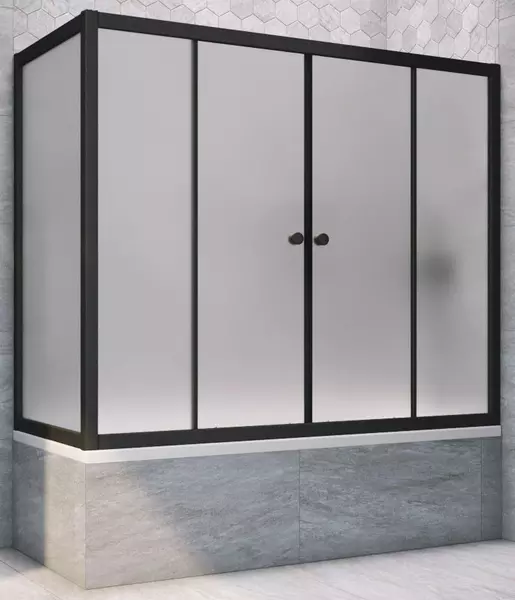 Шторка на ванну стеклянная «Vegas Glass» Z2V+ZVF Novo 150/70/140 сатин/чёрная матовая универсальная
Шторка на ванну стеклянная «Vegas Glass» Z2V+ZVF Novo 150/70/140 сатин/чёрная матовая универсальная