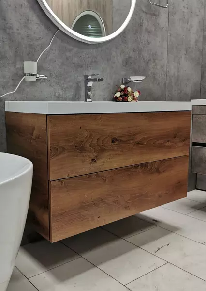 Тумба с раковиной «Art&Max» Verona push 90 (Am-lav 90) подвесная Rovere Chiaro Celtiko
Тумба с раковиной «Art&Max» Verona push 90 (Am-lav 90) подвесная Rovere Chiaro Celtiko