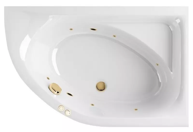 Гидромассажная ванна акриловая «Excellent» Aquarella 150/100 Soft с каркасом с сифоном белая/золото правая
Гидромассажная ванна акриловая «Excellent» Aquarella 150/100 Soft с каркасом с сифоном белая/золото правая