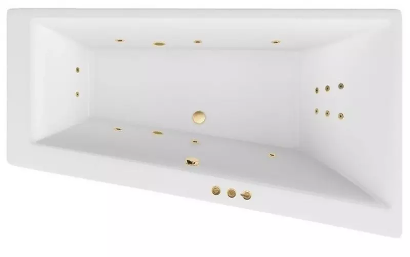 Гидромассажная ванна акриловая «Excellent» Sfera Slim 170/100 Smart с каркасом с сифоном белая/золото правая
Гидромассажная ванна акриловая «Excellent» Sfera Slim 170/100 Smart с каркасом с сифоном белая/золото правая