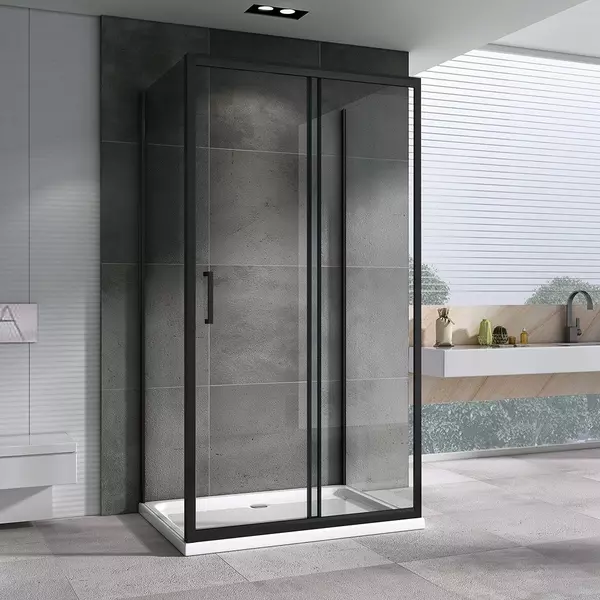 Душевой угол-ограждение «Abber» Schwarzer Diamant AG30150B-S80B-S80B 150/80 прямоугольный прозрачный/чёрный без поддона универсальный
Душевой угол-ограждение «Abber» Schwarzer Diamant AG30150B-S80B-S80B 150/80 прямоугольный прозрачный/чёрный без поддона универсальный