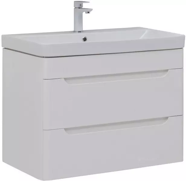 Тумба с раковиной «Aquanet» София 80 с 2 ящиками (Luxury 80) подвесная белый глянец
Тумба с раковиной «Aquanet» София 80 с 2 ящиками (Luxury 80) подвесная белый глянец