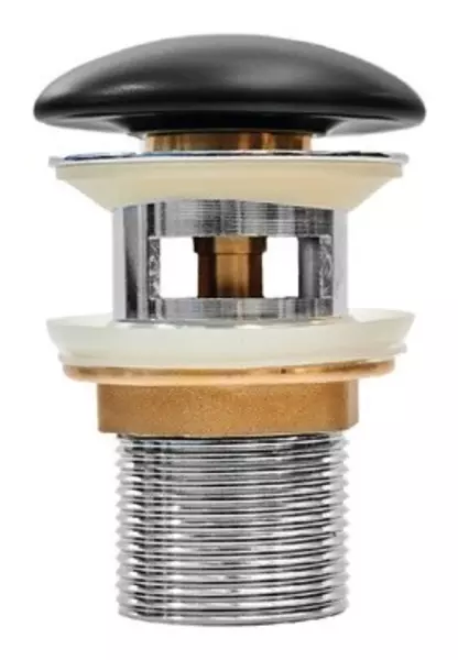Донный клапан для раковины «Iddis» Optima Home OPHBM0Wi88 с механизмом Клик-Клак чёрный матовый
Донный клапан для раковины «Iddis» Optima Home OPHBM0Wi88 с механизмом Клик-Клак чёрный матовый