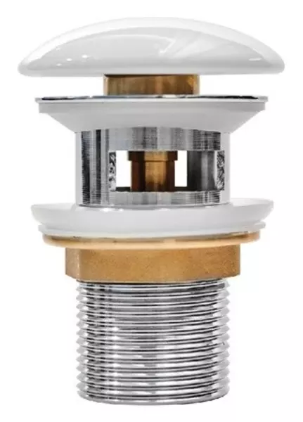 Донный клапан для раковины «Iddis» Optima Home OPHWS0Wi88 с механизмом Клик-Клак белый
Донный клапан для раковины «Iddis» Optima Home OPHWS0Wi88 с механизмом Клик-Клак белый