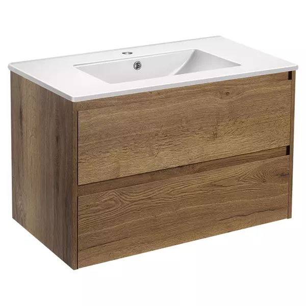 Тумба с раковиной «Vincea» Gio 80 с 2 ящиками (VBS-13980 80 белая) подвесная T.Oak
Тумба с раковиной «Vincea» Gio 80 с 2 ящиками (VBS-13980 80 белая) подвесная T.Oak