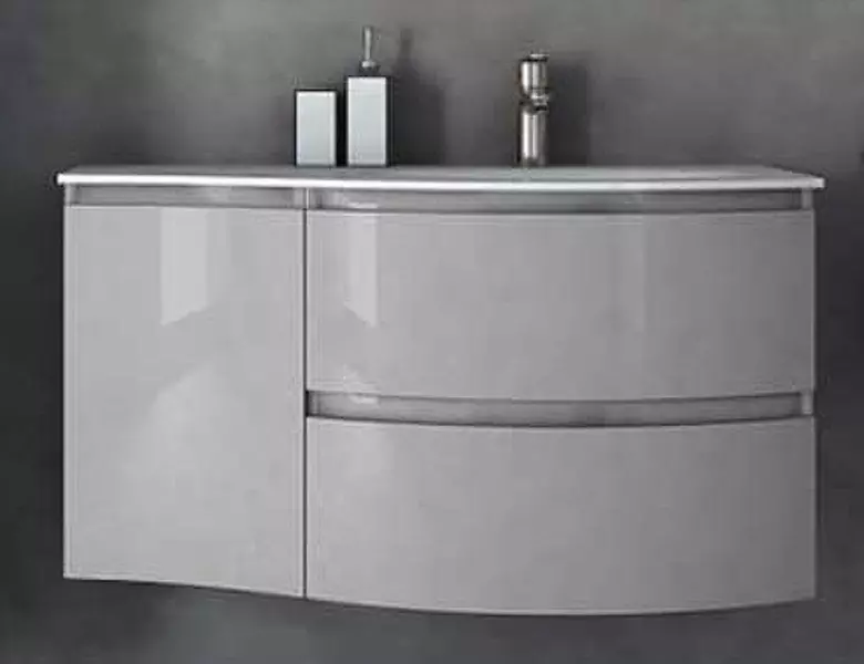 Тумба с раковиной «Cezares» Vague 69 (104/52 R) подвесная Grigio lucido
Тумба с раковиной «Cezares» Vague 69 (104/52 R) подвесная Grigio lucido