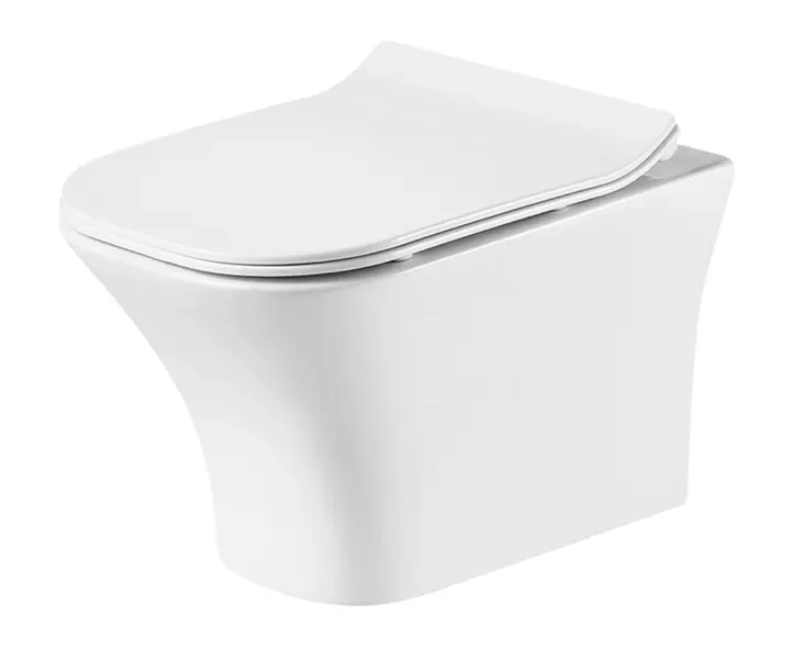 Подвесной унитаз безободковый «Orange» C02-100W белый с сиденьем дюропласт с микролифтом белое 
Подвесной унитаз безободковый «Orange» C02-100W белый с сиденьем дюропласт с микролифтом белое