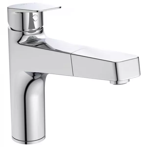 Смеситель для кухонной мойки «Ideal Standard» Ceraplan BD331AA с выдвижным изливом хром
Смеситель для кухонной мойки «Ideal Standard» Ceraplan BD331AA с выдвижным изливом хром