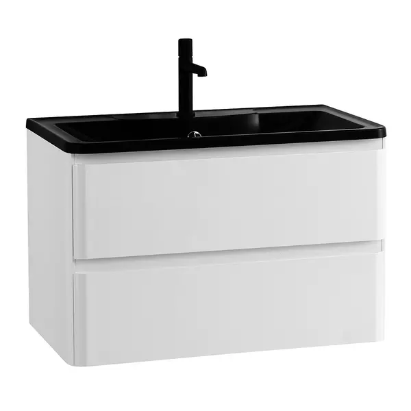 Тумба с раковиной «Belbagno» Albano 80 (BB800/455-LV-ART-ALR-NERO) подвесная Bianco Lucido
Тумба с раковиной «Belbagno» Albano 80 (BB800/455-LV-ART-ALR-NERO) подвесная Bianco Lucido