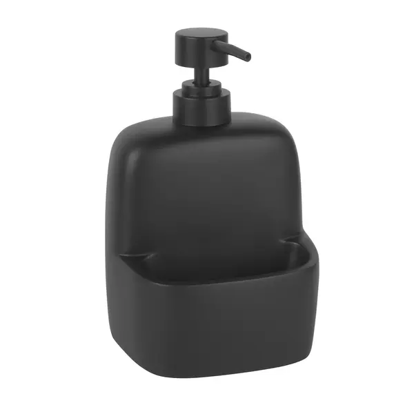 Дозатор для мыла «WasserKRAFT» K-8499BLACK на стол с ёмкостью для губки чёрный
Дозатор для мыла «WasserKRAFT» K-8499BLACK на стол с ёмкостью для губки чёрный