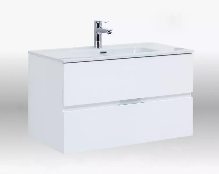 Тумба с раковиной «Aquanet» Алвита new 90 с ящиками (Flat 90/46) подвесная белый матовый
Тумба с раковиной «Aquanet» Алвита new 90 с ящиками (Flat 90/46) подвесная белый матовый