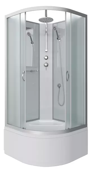 Душевая кабина «Niagara» NG-2307-14BKT 80/80 высокий поддон матовая/белая без крыши
Душевая кабина «Niagara» NG-2307-14BKT 80/80 высокий поддон матовая/белая без крыши