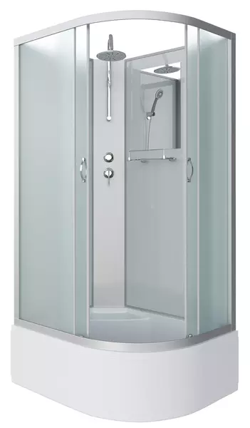 Душевая кабина «Niagara» NG-2310-14LBKT 120/80 высокий поддон матовая/белая без крыши левая
Душевая кабина «Niagara» NG-2310-14LBKT 120/80 высокий поддон матовая/белая без крыши левая