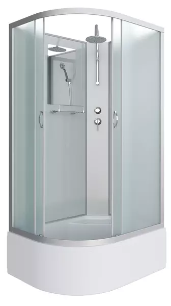 Душевая кабина «Niagara» NG-2310-14RBKT 120/80 высокий поддон матовая/белая без крыши правая
Душевая кабина «Niagara» NG-2310-14RBKT 120/80 высокий поддон матовая/белая без крыши правая