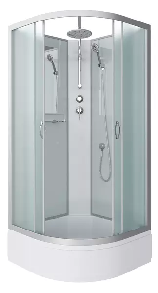 Душевая кабина «Niagara» NG-3302-14BKT 100/100 средний поддон матовая/белая без крыши
Душевая кабина «Niagara» NG-3302-14BKT 100/100 средний поддон матовая/белая без крыши