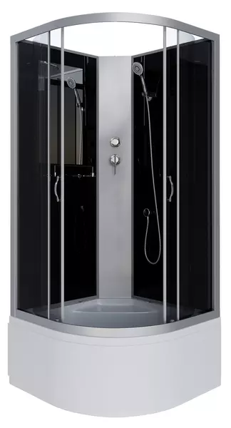 Душевая кабина «Niagara» NG-2509-14BK 100/100 высокий поддон тонированная/чёрная без крыши
Душевая кабина «Niagara» NG-2509-14BK 100/100 высокий поддон тонированная/чёрная без крыши