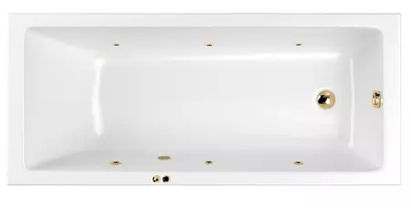 Гидромассажная ванна акриловая «Whitecross» Wave Slim 160/70 Soft с каркасом с сифоном белая/золото
Гидромассажная ванна акриловая «Whitecross» Wave Slim 160/70 Soft с каркасом с сифоном белая/золото