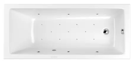 Гидромассажная ванна акриловая «Whitecross» Wave Slim 160/80 Relax с каркасом с сифоном белая/хром
Гидромассажная ванна акриловая «Whitecross» Wave Slim 160/80 Relax с каркасом с сифоном белая/хром