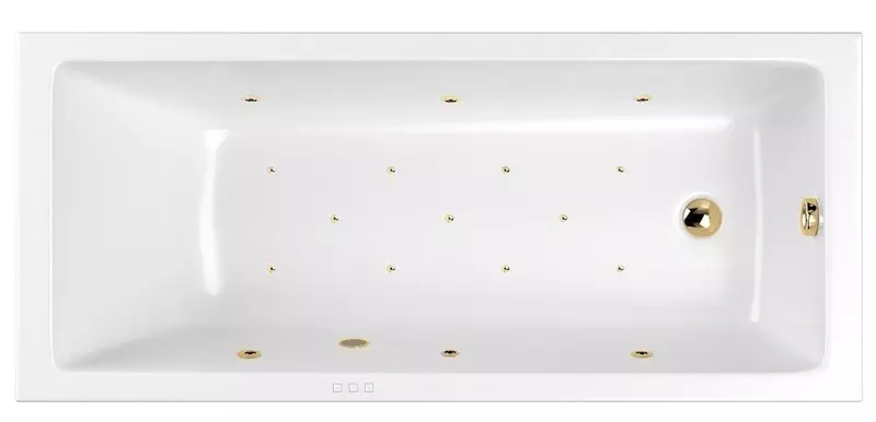 Гидромассажная ванна акриловая «Whitecross» Wave Slim 170/70 Relax с каркасом с сифоном белая/золото
Гидромассажная ванна акриловая «Whitecross» Wave Slim 170/70 Relax с каркасом с сифоном белая/золото
