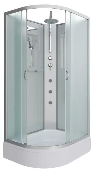 Душевая кабина «Niagara» NG-33084-14RBKTG 100/80 средний поддон матовая/белая без крыши с гидромассажем правая
Душевая кабина «Niagara» NG-33084-14RBKTG 100/80 средний поддон матовая/белая без крыши с гидромассажем правая