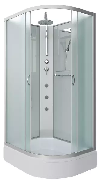 Душевая кабина «Niagara» NG-33094-14LBKTG 100/90 средний поддон матовая/белая без крыши с гидромассажем левая
Душевая кабина «Niagara» NG-33094-14LBKTG 100/90 средний поддон матовая/белая без крыши с гидромассажем левая