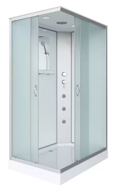 Душевая кабина «Niagara» NG-43295-14QG 120/90 низкий поддон матовая/белая с гидромассажем
Душевая кабина «Niagara» NG-43295-14QG 120/90 низкий поддон матовая/белая с гидромассажем
