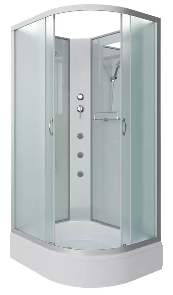 Душевая кабина «Niagara» NG-33184-14LBKG 110/80 средний поддон матовая/серебро без крыши с гидромассажем левая
Душевая кабина «Niagara» NG-33184-14LBKG 110/80 средний поддон матовая/серебро без крыши с гидромассажем левая